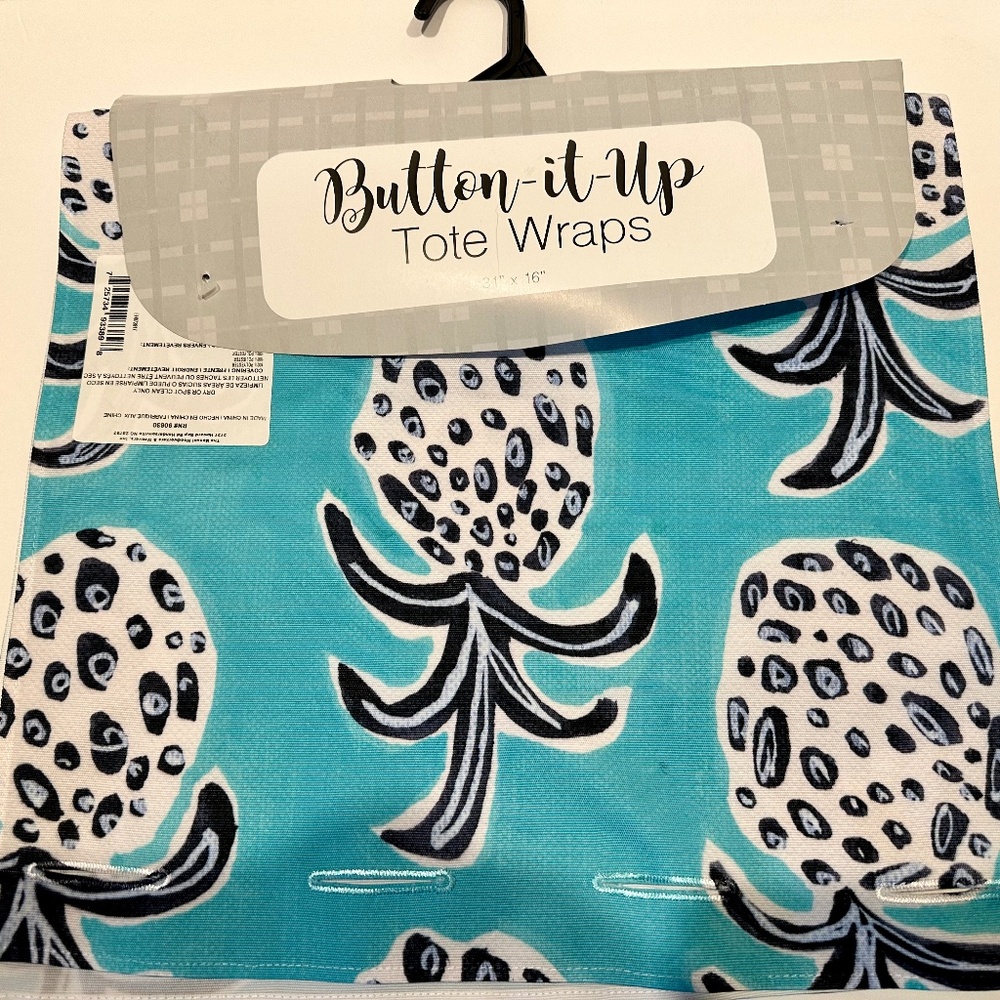 Manual Woodworkers & Weavers Button It Up Tote Wrap Cover.